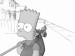 bart-simpson-black-and-white